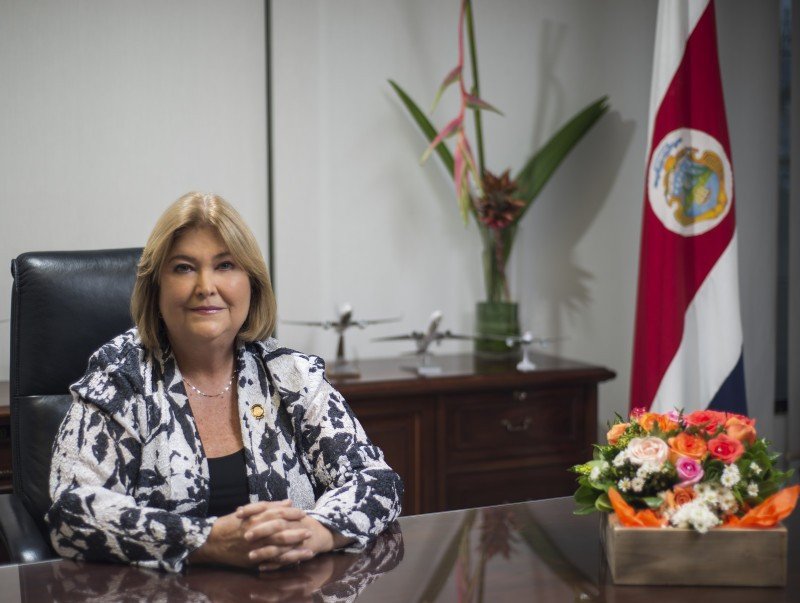 María Amalia Revelo Raventós, Ministra de Turismo de Costa Rica. 
