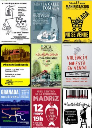Colectivos vecinales de toda España contra las viviendas turísticas