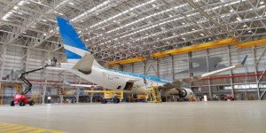 Aerolíneas Argentinas pone en funcionamiento el "Hangar 5"