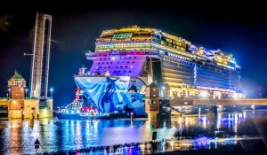 Megacrucero Norwegian Bliss marcará un récord en el Canal de Panamá