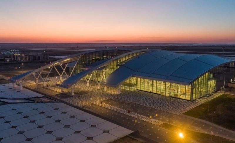 El mega aeropuerto inaugurado en Rusia para el Mundial