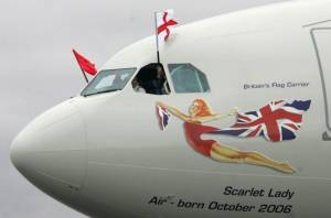 Virgin se pone romántico y nombra a su crucero como un avión legendario