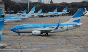 Cancelan 57 vuelos de Aerolíneas Argentinas por medidas de fuerza de sindicatos