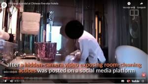 Un vídeo viral muestra prácticas poco higiénicas en hoteles de lujo chinos