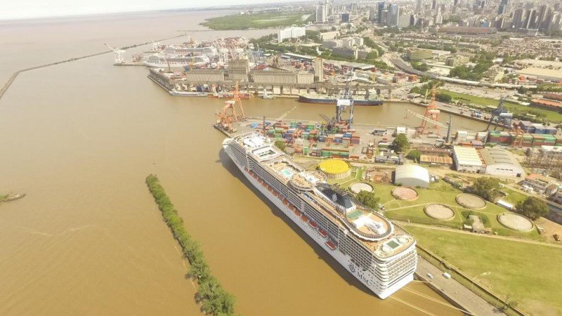 Buenos Aires recibió el cruceros más grande de la temporada 2018-2019