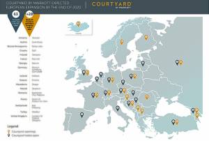 Courtyard incrementará un 50% su cartera de hoteles en Europa en dos años