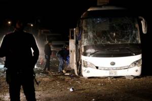 Atentado contra un autobús turístico en Egipto