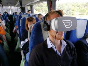 La realidad virtual llega a los autobuses de larga distancia