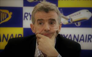 Ryanair entra en pérdidas y retira a Michael O'Leary de su gestión directa