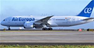 Air Europa busca copilotos para su flota 787 Dreamliner 