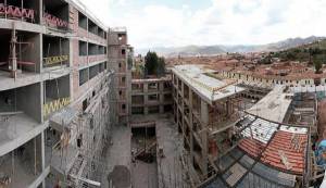 Multan con US$ 2,2 millones a empresa que construye hotel en Cusco