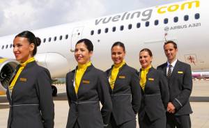 Vueling busca tripulantes de cabina de pasajeros en Madrid