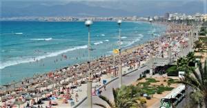 Playa de Palma genera un impacto de 1.437 M €, más del 3% del PIB balear