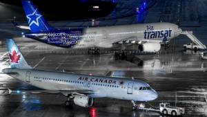 Air Canada firma un acuerdo de adquisición con su rival Air Transat