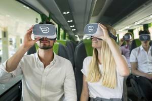 La realidad virtual en autobuses llega a Europa en una ruta desde España