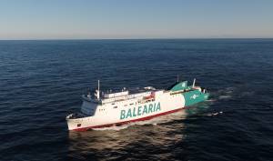 Baleària opera este verano su flota de alta velocidad a gas natural 