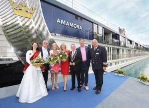Amawaterways inaugura su nuevo crucero AmaMora