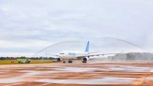 Air Europa inauguró su ruta al corazón de Cataratas del Iguazú