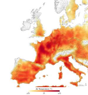 El cambio climático provocará más olas de calor en Europa