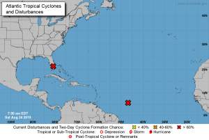 Amenaza de dos tormentas tropicales sobre el Caribe y EEUU