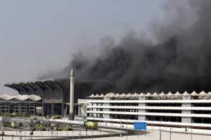 Varios heridos en el incendio de una estación del AVE a La Meca