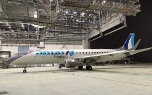 Amaszonas Uruguay incorpora su primer avión Embraer 190