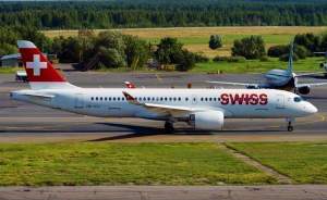Swiss detiene el uso de sus Airbus A220 por problemas en los motores