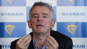 La compra de Air Europa por IAG creará un monopolio en Madrid, dice O’Leary