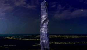 La torre dinámica, el primer rascacielos giratorio del mundo 