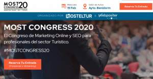 MOSTCongress20 en Benidorm: marketing online, SEO y turismo con HOSTELTUR