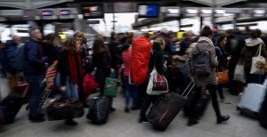 La huelga del transporte en Francia en su día 20 continúa en Navidades
