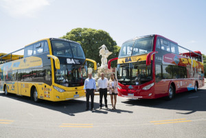 Ya operan en Buenos Aires dos empresas de buses turísticos