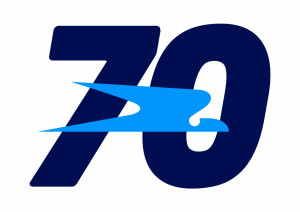 Aerolíneas Argentinas lanzó un logo especial por sus 70 años