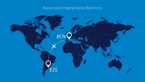 Aerolíneas Argentinas vuelve a Barcelona para seguir con repatriaciones