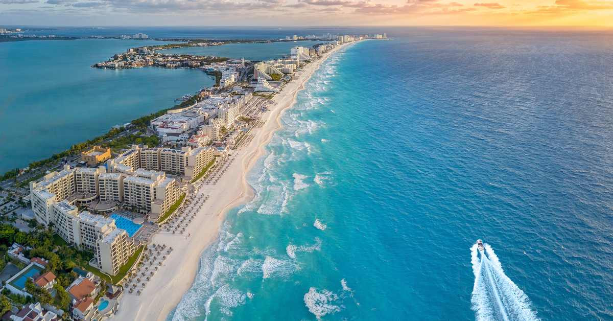 Cancún, el principal destino internacional de México