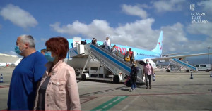 Llegan a Mallorca los primeros turistas alemanes del plan piloto
