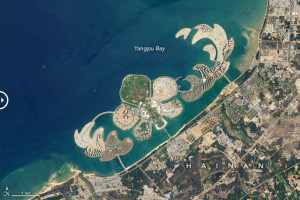 China emula a Dubai construyendo islas artificiales para el turismo