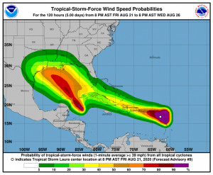 Alerta en el Caribe por dos tormentas tropicales simultáneas