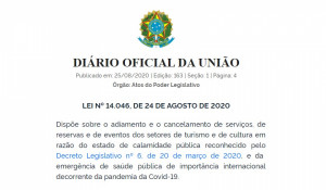 Es ley en Brasil la regulación de reembolsos y reprogramaciones