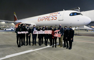 Iberia Express debuta en el nuevo aeropuerto de Berlín