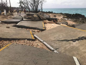 Graves daños en islas colombianas por huracán de categoría 5