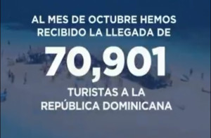 El receptivo de República Dominicana creció un 51% en octubre