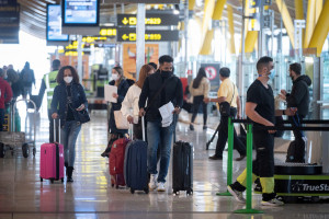 Los aeropuertos españoles pierden en febrero 14 M de pasajeros