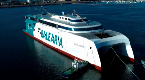 Baleària tendrá en marzo un nuevo ferry rápido impulsado por gas natural