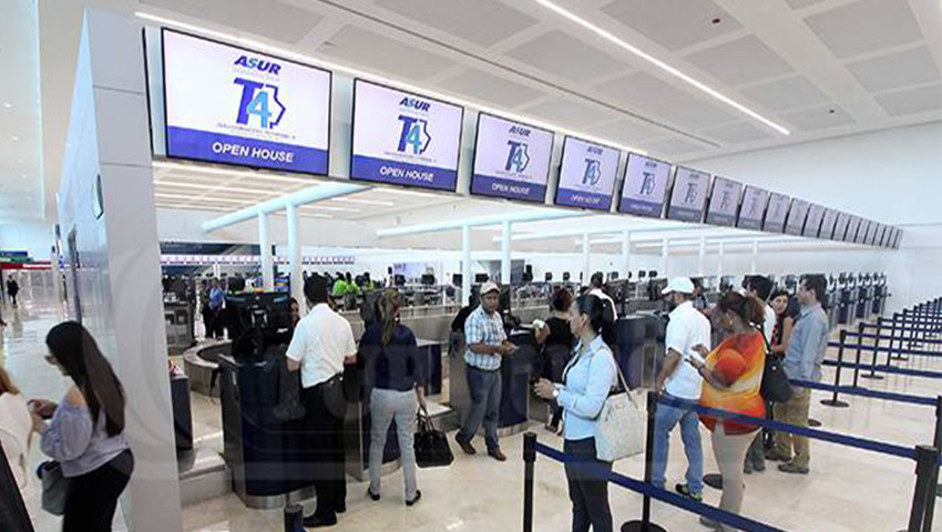 Aeropuerto Internacional de Cancún. Foto: ASUR (archivo)