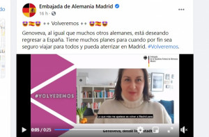 Los alemanes explican en vídeo cuánto echan de menos España