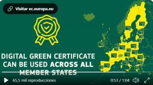 Viajar dentro de la UE con un certificado verde digital que está muy verde