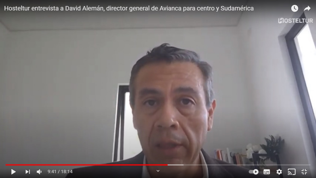 David Alemán, director general de Avianca para Centro y Sudamérica