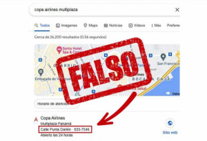 Copa Airlines denuncia números telefónicos falsos en Internet