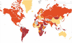 Los mapas de colores que están condicionando el turismo en todo el mundo
